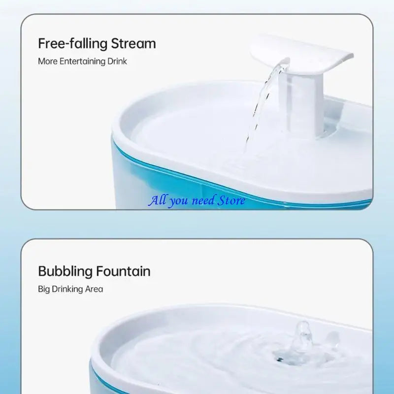 Automatic Cat Water Fountain – Large Capacity | Whiskorio