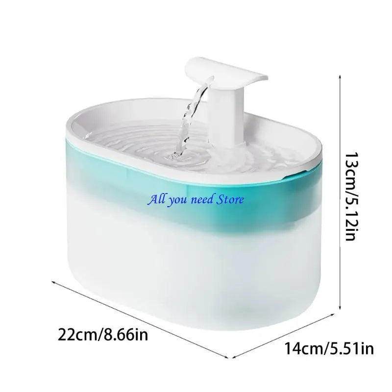 Automatic Cat Water Fountain – Large Capacity | Whiskorio